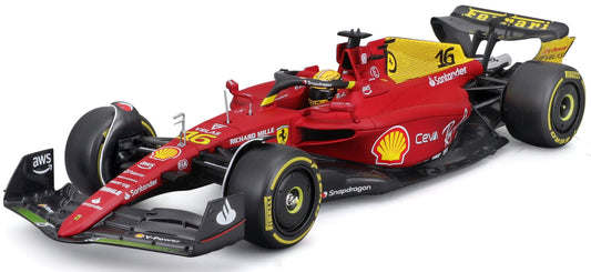 Available To Order – Ferrari F1-75 #16 Charles Leclerc 2022 Monza Livery 75th Anniversary 1:24 (BUR 26806L)