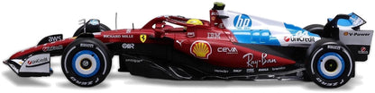 Available To Order – Ferrari SF-25 2025 Hamilton w/Helmet Miami GP 1:24 Bburago Model (BUR 26828H)