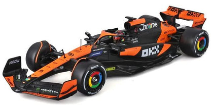 Available to Order – McLaren MCL38 F1 2024 Piastri w/Helmet 1:24 (BUR 28033P)