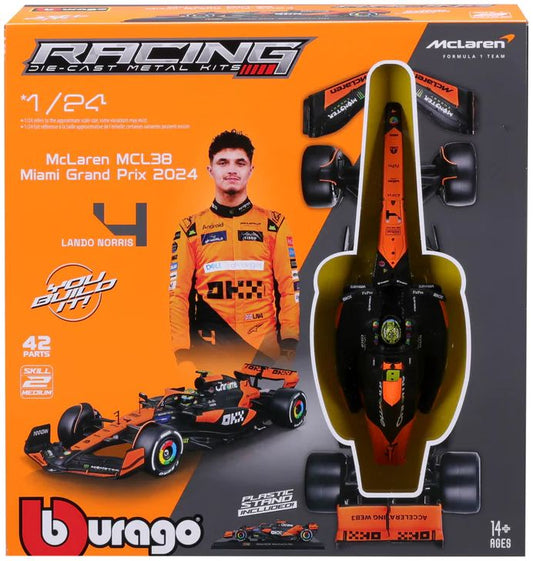 Available to Order – McLaren MCL38 F1 2024 Norris Kit 1:24 (BUR 28504)