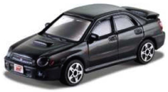 Subaru Impreza - Black 1:43 – diecast model
