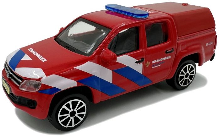 Available to Order – VW AMAROK  Fire Brigade (NL) 1:43 (BUR 30335B)