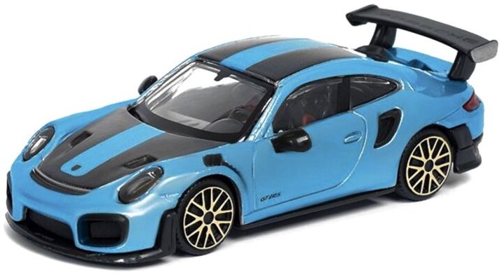 Porsche 911 GT2 RS Blue Exclusive Edition 1:43 Bburago Model