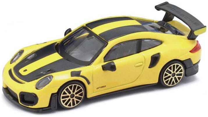 Porsche 911 GT2 RS Yellow Exclusive Edition 1:43 Bburago Model