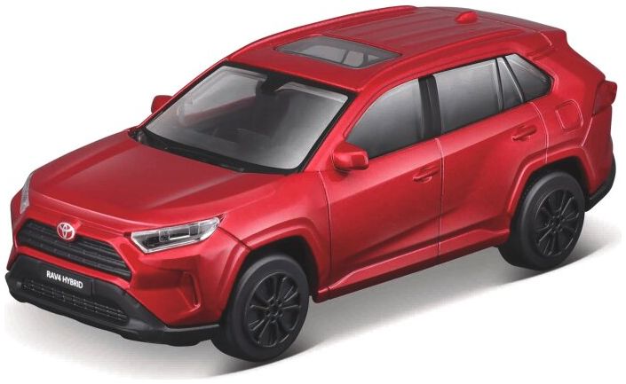 Available to Order – Toyota RAV4 2022 RED Metallic COLOUR CHANGE 1:43 (BUR 30466B)