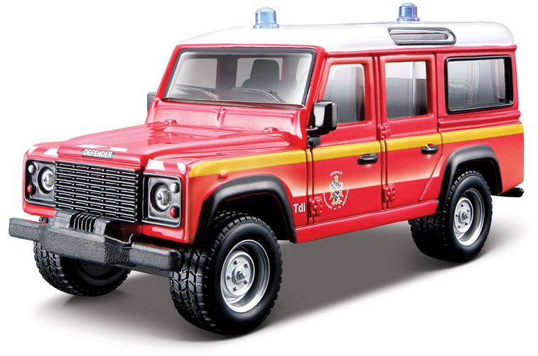 Available To Order – Land Rover Defender 110 - Police 1:50 Bburago Model (BUR 32003)