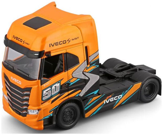 Iveco S-WAY 570 Orange 1:43 Bburago Model