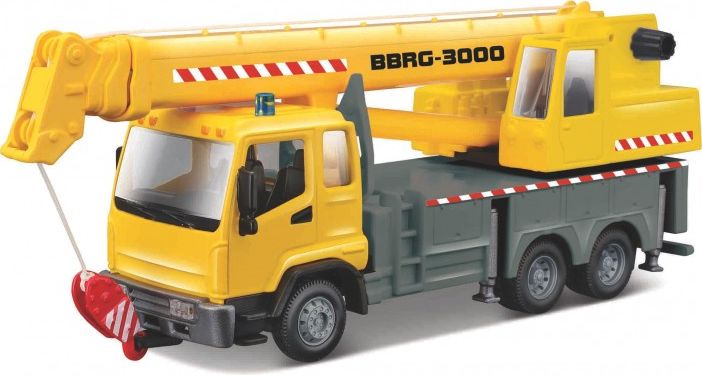 Construction Truck w/Crane Municipal Vehicle 25CM – diecast model