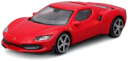 Available To Order – Ferrari 296 GTB Red 1:43 Bburago Model (BUR 36055R)