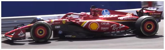 Available To Order – Ferrari F1 SF-24 #16 Winner Monaco GP 2024 Charles Leclerc - MONACO VERSION 1:43 (BUR 36844-L-MONACO)