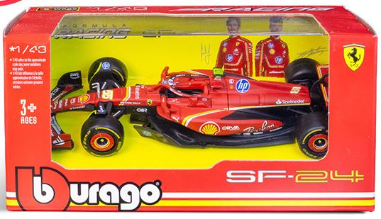 Ferrari SF-23 F1 #55 2024 Carlos Sainz - W/Card box 1:43 – diecast model