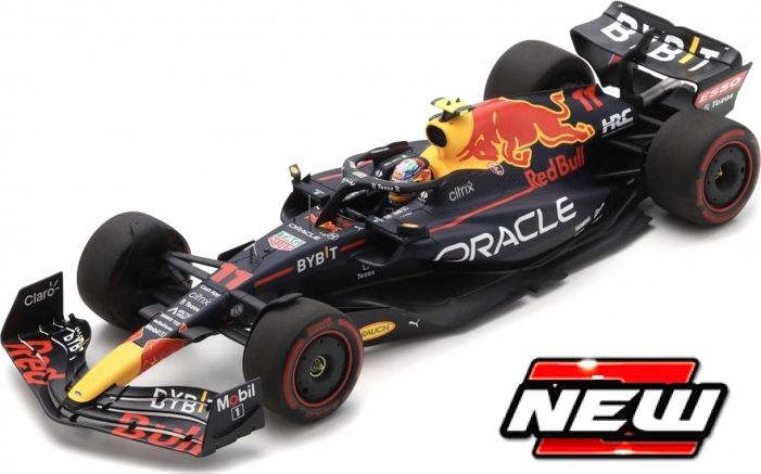 Available to Order – Red Bull Racing F1 RB19 #11 Sergio Perez - W/Case + Figure 1:43 (BUR 38083P)