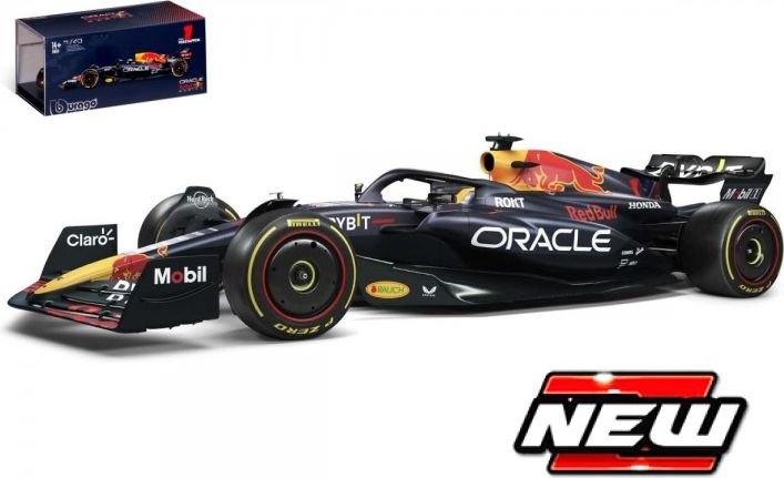 Available to Order – Red Bull Racing F1 RB19 #1 Max Verstappen - W/Case + Figure 1:43 (BUR 38083V)