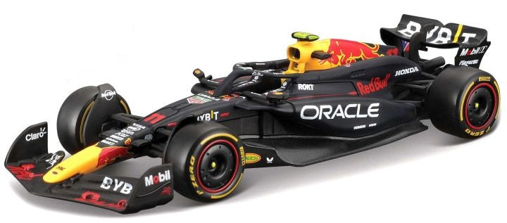 Available to Order – Red Bull Racing RB20 2024 Perez w/Helmet Showcase 1:43 (BUR 38098P)