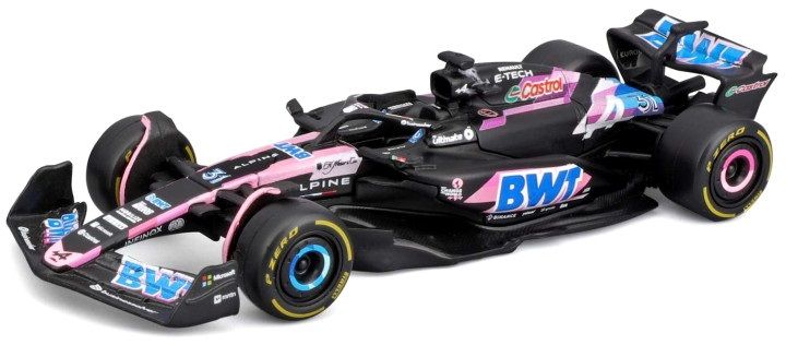 BWT Alpine F1 Team A523 2024 Ocon w/Helmet Cased 1:43 – diecast model
