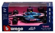 BWT Alpine A525 #43 Franco Colapinto 2025 1:43 Bburago Model F1 (BUR 38257C)