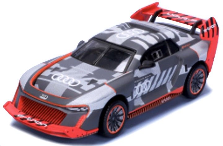 Audi S1 Quattro e-TRON Grey/Red 1:43 – diecast model