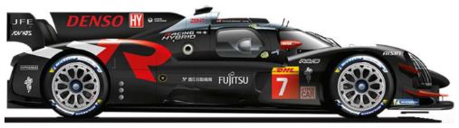 Available To Order – Toyota Gazoo Racing WEC GR010 Hybrid #7 1:43 Bburago Model (BUR 38322)