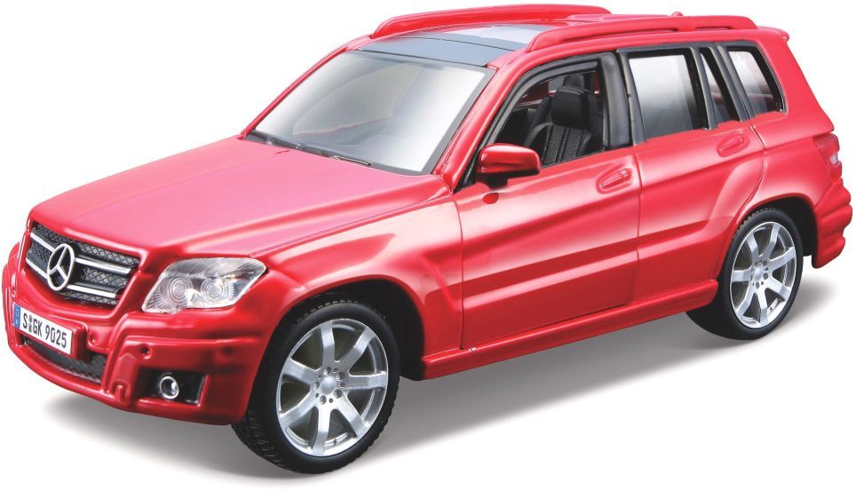 Available To Order – Mercedes Benz Glk-Klasse 2010 Red 1:32 Bburago Model (BUR 43016R)