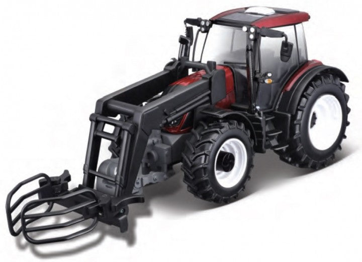 Available to Order – Valtra N174 Tractor + Front Loader Subframe 1:32 Bburago Model (BUR 44082)