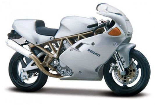 Available To Order – Ducati Supersport 900FE - Silver 1:18 Bburago Model (BUR 51063)