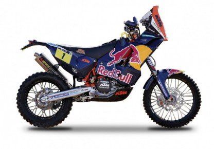 Available to Order – KTM 450 Rally Dakar Red Bull 1:18 Bburago Model (BUR 51071)