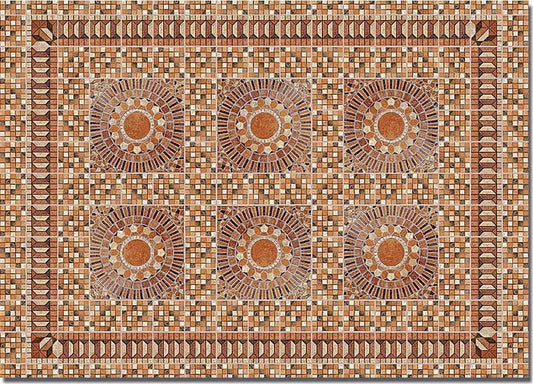 Victorian Rug2 x card sheets ea 210x148mm HO Busch Model