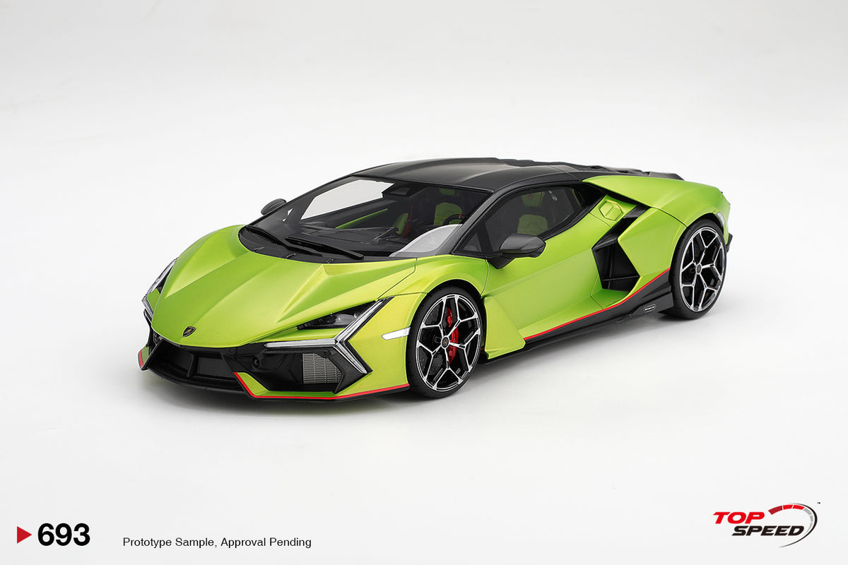 Lamborghini Revuelto Verde Citrea Matt 1:18 Top Speed Model (TS0693) – ETA. April/May 2027