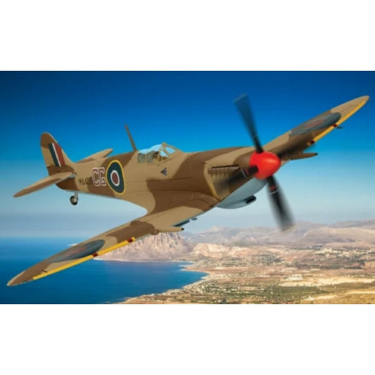 THIS ITEM IS AVAILABLE TO ORDER FROM OUR SUPPLIER - 1:72 CORGI CA29102 SUPERMARINE SPITFIRE MKIXC, MA408, RAF 322 WING, GROUP CAPTAIN COLIN GRAY, OPERATION HUSKY JULY 1943