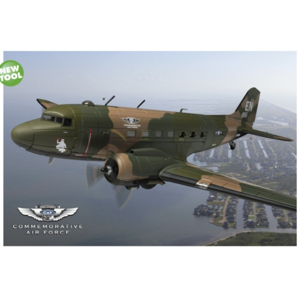 CA38212B - 1:72 Douglas AC-47 Gunship Spooky 086 Commemorative Air Force Corgi Model