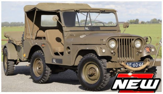 Available To Order – NECAF 1:4 Ton NL 1955 + Trailer Closed Top 1:43 Cararama Model (CAR NECAF02)