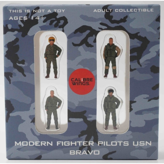 THIS ITEM IS AVAILABLE TO ORDER FROM OUR SUPPLIER - 1:72 CALIBRE WING CBW72WS02 MODERN FIGHTER PILOTS USN BRAVO