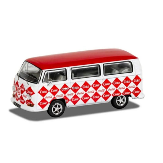 THIS ITEM IS AVAILABLE TO ORDER FROM OUR SUPPLIER - 1:43 CORGI CC02745 COCA COLA VW CAMPER - DIAMOND