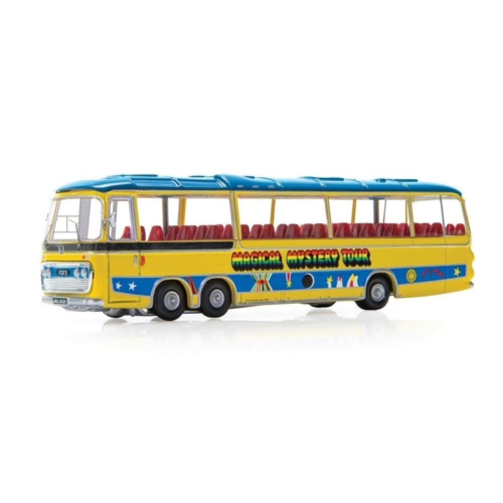 Available to Order – The Beatles Magical Mystery Tour Bus Bedford Val Fox's Updated Packaging for 2020 1:76 Corgi Model (CC42419)