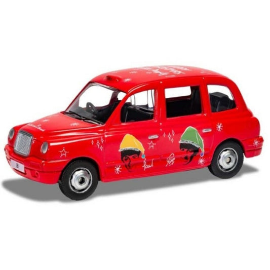 THIS ITEM IS AVAILABLE TO ORDER FROM OUR SUPPLIER - 1/36 CORGI CC85933 THE BEATLES - LONDON TAXI - 'HAPPY CHRISTMAS BEATLE PEOPLE'