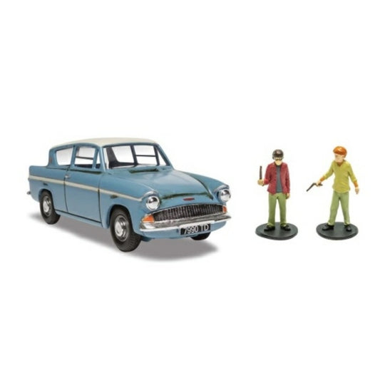 THIS ITEM IS AVAILABLE TO ORDER FROM OUR SUPPLIER - 1:43 CORGI CC99725 HARRY POTTER MR WESLEY'S ENCHANTED FORD ANGLIA - HARRY POTTER AND THE CHAMBER OF SECRETS WITH FIGURES