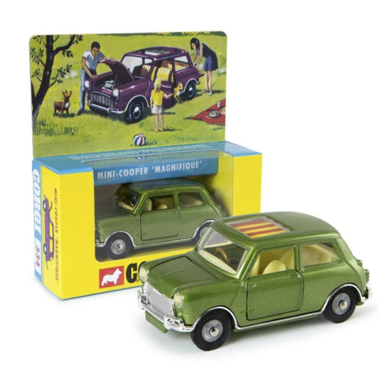 Available To Order – CD54321063 - 334 - BMC MINI MAGNIFIQUE GREEN EDITION CORGI Model (CD54321063)