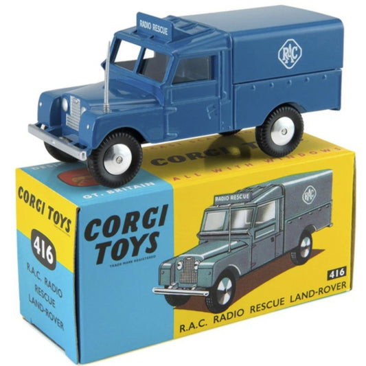 Available To Order – CD54321069 - 416 - RAC RADIO RESCUE LAND ROVER CORGI Model (CD54321069)