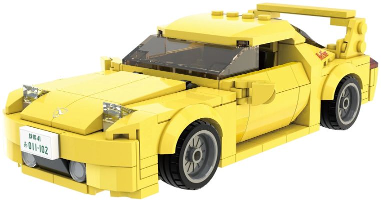 Available To Order – Initial D Mazda RX-7 FD3S Car (278 pcs) 1:24 (CDA C55013W)