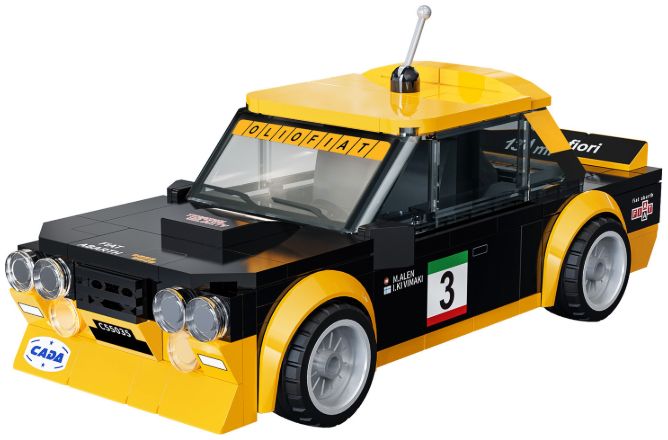 Fiat 131 Abarth (254 pcs) 1:24 Cada Model