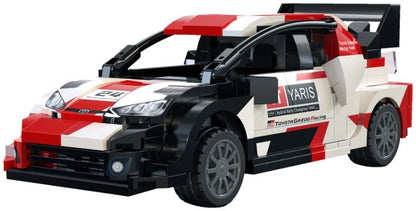 Toyota GR Yaris Rally 1 Car Brick Builder (317 pcs) 1:24 Cada Model