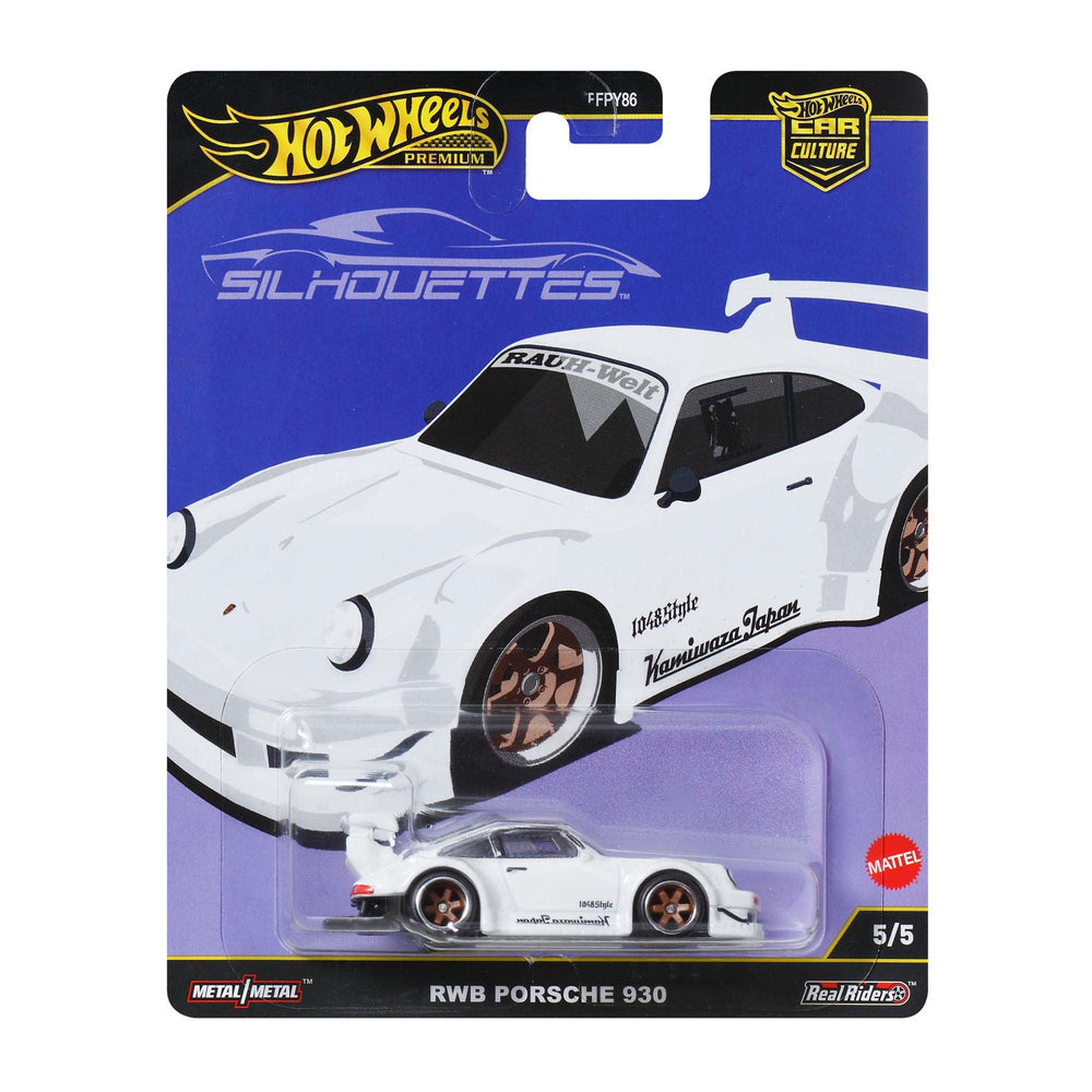 1:64 Hotwheels Silhouettes 5/5 RWB Porsche 930 JBK58