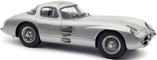 Mercedes Benz 300 SLR Coupe 1955 Blue Interior 1:18 CMC Model