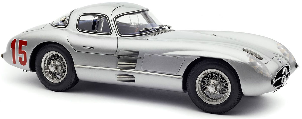 Available To Order – Mercedes Benz 300 SLR Coupe GP Sweden 1955 R. Uhlenhaut #15 Limited Edition 1,000pcs 1:18 CMC Model (CMC M244)