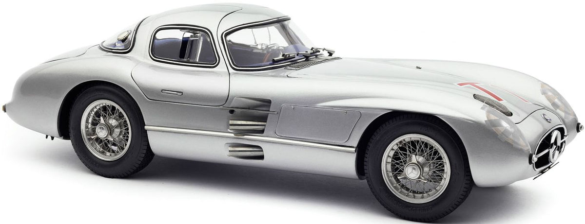 Available To Order – Mercedes Benz 300 SLR Coupe Tourist Trophy 1955 Wolfgang Von Trips #T1 (1,000 pcs) 1:18 CMC Model (CMC M245)