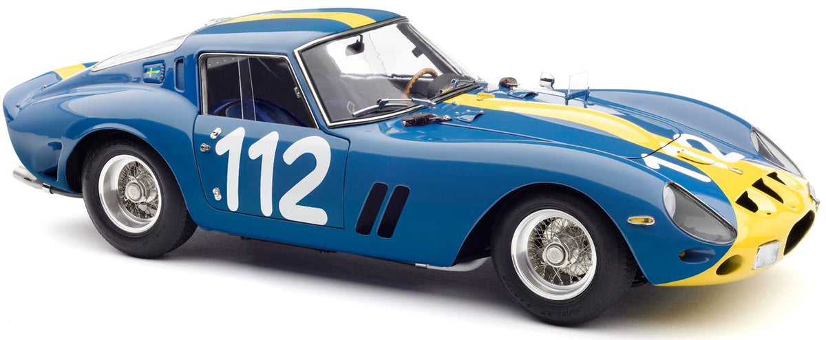 Available To Order – Ferrari 250 GTO LHD Chassis #3445 2nd Targa Florio 1964 Norinder Troiberg #112 1:18 CMC Model (CMC M252)