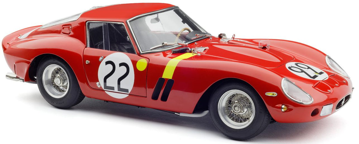 Available To Order – Ferrari 250 GTO LHD Chassis #3757 3rd 24h France 1962 Beurlys Elde #22 Nick Mason 1:18 CMC Model (CMC M253)