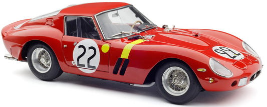 Ferrari 250 GTO LHD Chassis #3757 3rd 24h France 1962 Beurlys Elde #22 Nick Mason 1:18 CMC Model