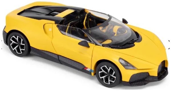 Bugatti Mistral Yellow 1:24 – diecast model