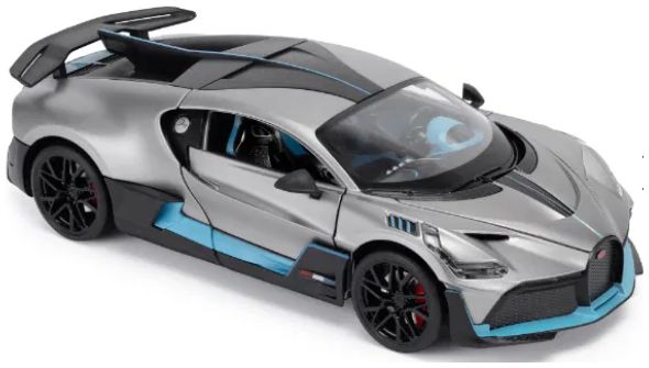 Bugatti Divo Grey 1:43 – diecast model